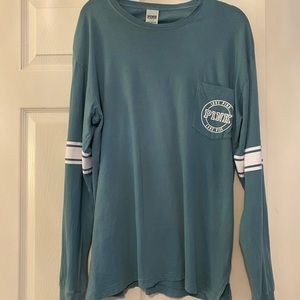 PINK blue long sleeve